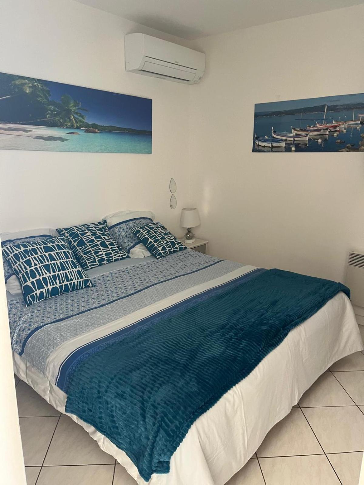 Vue Epoustouflante Sur & La 2 Pieces, Piscine Confort 4 Etoiles, Tres Calme, Terrasse Spacieuse Sans Vis A Vis, Parking Prive Standing Apartamento
