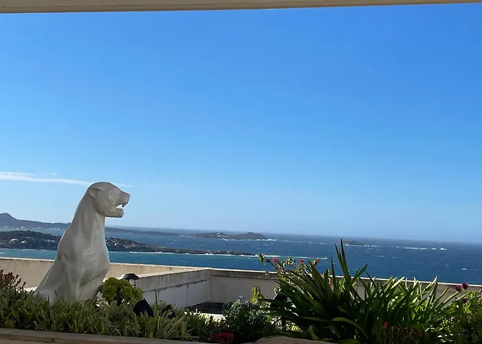 Vue Epoustouflante Sur Bandol & La Mer 2 Pieces, Piscine Tout Confort 4 Etoiles, Tres Calme, Terrasse Spacieuse Sans Vis A Vis, Parking Prive Residence Standing